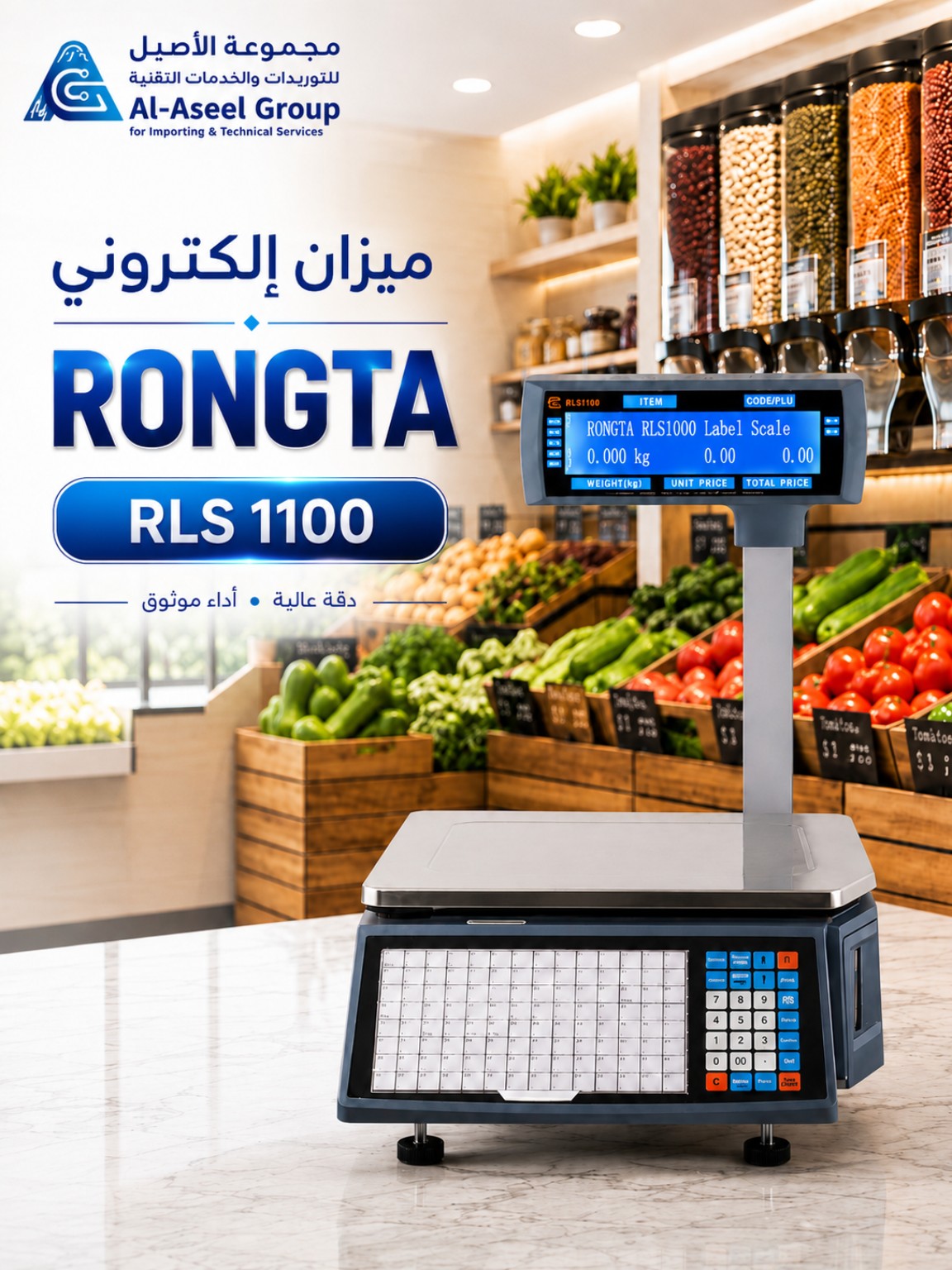 ميزان إلكتروني Rongta RLS 1100