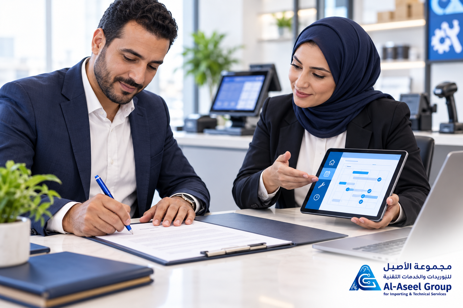 عقود الخدمات والمتابعة